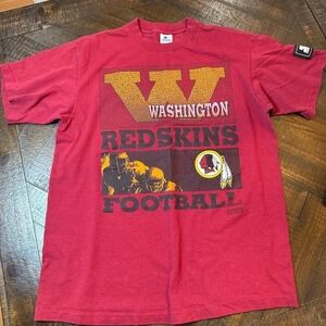 Vintage 90s Washington Redskins Starter T-Shirt USA Made NFL Football L